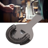 Cocktail Strainer Fine Filter Rust Proof Stainless Steel Portable Professional Bar Strainer for Home Party Bars Black