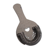 Cocktail Strainer Fine Filter Rust Proof Stainless Steel Portable Professional Bar Strainer for Home Party Bars Black