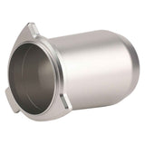 Coffee Powder Cup 54mm Aluminum Alloy Powder Feeder Cup Compact Lightweight Anti Flying Coffee Dosing Mug for Breville 8 Silver In Australia - Darrahopens