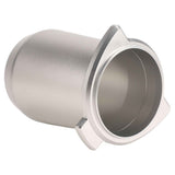 Coffee Powder Cup 54mm Aluminum Alloy Powder Feeder Cup Compact Lightweight Anti Flying Coffee Dosing Mug for Breville 8 Silver In Australia - Darrahopens