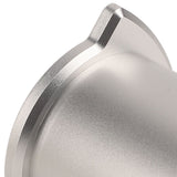 Coffee Powder Cup 54mm Aluminum Alloy Powder Feeder Cup Compact Lightweight Anti Flying Coffee Dosing Mug for Breville 8 Silver