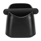 Coffee Knock Box Drop Resistant Prevent Slip Small Knock Container with Removable Knock Bar for Coffee Ground Black In Australia - Darrahopens
