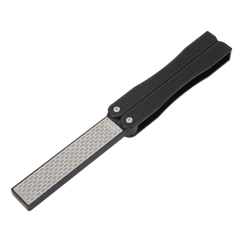 Pocket Knife Sharpener Multipurpose Double Sided Folded Knife Sharpening Stone for Sickle Outdoor Knife Kitchen Knife In Australia - Darrahopens