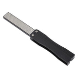 Pocket Knife Sharpener Multipurpose Double Sided Folded Knife Sharpening Stone for Sickle Outdoor Knife Kitchen Knife