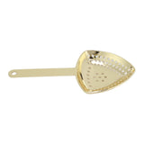 Triangular Cocktail Strainer No Breakage Anti Rust Fine Filtration Decorative Professional Ice Strainer for Bar Home Gold Plated In Australia - Darrahopens