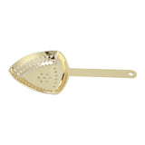 Triangular Cocktail Strainer No Breakage Anti Rust Fine Filtration Decorative Professional Ice Strainer for Bar Home Gold Plated In Australia - Darrahopens