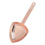 Triangular Cocktail Strainer No Breakage Anti Rust Fine Filtration Decorative Professional Ice Strainer for Bar Home Copper Plated In Australia - Darrahopens
