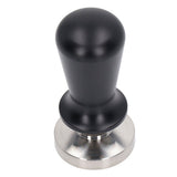 Coffee Powder Hammer Constant Elasticity Stainless Steel Coffee Tamper for Home Black 51mm/2.0in