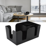 Coffee Station Organizer Multifunction Classification ABS Upright Coffee Condiment Organizer with 6 Compartments