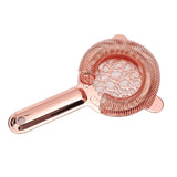 Cocktail Strainer Stainless Steel Gorgeous Glossy Bartending Ice Strainer for Bar Bartender Rose Gold In Australia - Darrahopens