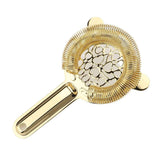Cocktail Strainer Stainless Steel Gorgeous Glossy Bartending Ice Strainer for Bar Bartender Luxury Gold Color In Australia - Darrahopens