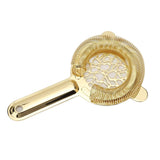 Cocktail Strainer Stainless Steel Gorgeous Glossy Bartending Ice Strainer for Bar Bartender Luxury Gold Color In Australia - Darrahopens