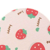 Diatomite Cup Pad 10x10cm Tea Cup Coasters Water Absorbent Pad Diatom Earth Mat for Dining Table Soap Strawberry In Australia - Darrahopens