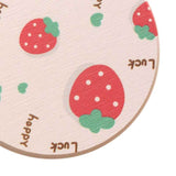 Diatomite Cup Pad 10x10cm Tea Cup Coasters Water Absorbent Pad Diatom Earth Mat for Dining Table Soap Strawberry In Australia - Darrahopens