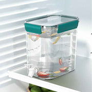 Cold Water Kettle Large Capacity Thicken Faucet Sealed Drink Storage Pot for Kitchen Green-3.5L In Australia - Darrahopens