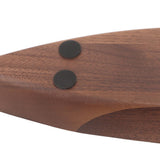 3pcs Coffee Tamper Holder Walnut Wood Rubber Stainless Steel Boat Shaped Distributor Rack Coffee Accessories For 51/53mm Base 51mm Tamper 51mm Distributor