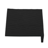 Anti Slip Coffee Tamping Mat Food Grade Silicone Tamper Mat for Home Kitchen Bar Coffee Shop Black