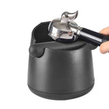 Coffee Knocking Grounds Box ABS Coffee Dump Bin Coffee Ground Knock Container for Home Restaurant 12.5x10x12.1cm