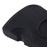 Coffee Press Pad Food Grade Silicone Odorless Double Groove Coffee Tamper Mat for Home Cafe Black M 17.5x12.5x0.6/6.9x4.9x0.24in In Australia - Darrahopens