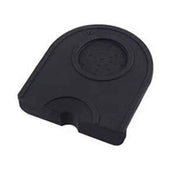 Coffee Press Pad Food Grade Silicone Odorless Double Groove Coffee Tamper Mat for Home Cafe Black S 14x12.5x0.6/5.5x4.9x0.24in In Australia - Darrahopens