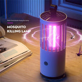 Mosquito Killing Lamp Electric Shock Strong Suction USB Rechargeable Mosquito Trap Lamp Zapping Light for Indoor Outdoor Rechargeable (Electric Shock and Strong Suction to Kill Mosquitoes) USB In Australia - Darrahopens