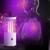 Mosquito Killing Lamp Electric Shock Strong Suction USB Rechargeable Mosquito Trap Lamp Zapping Light for Indoor Outdoor Rechargeable (Electric Shock and Strong Suction to Kill Mosquitoes) USB In Australia - Darrahopens