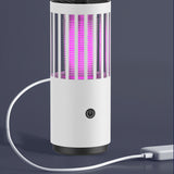 Mosquito Killing Lamp Electric Shock Strong Suction USB Rechargeable Mosquito Trap Lamp Zapping Light for Indoor Outdoor Rechargeable (Electric Shock and Strong Suction to Kill Mosquitoes) USB