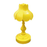 Desk Lamp Retro Lotus Leaf Ingenious Lovely 3 Light Sources Small Table Night Lamp for Girls Bedroom Yellow In Australia - Darrahopens