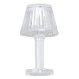 Crystal Diamond Table Lamp Strong Light Transmission Transparency Mini Crystal Table Lamp Waterproof Bedroom Bedside Lamp Warm White