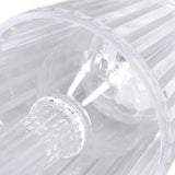 Crystal Diamond Table Lamp Strong Light Transmission Transparency Mini Crystal Table Lamp Waterproof Bedroom Bedside Lamp Warm White