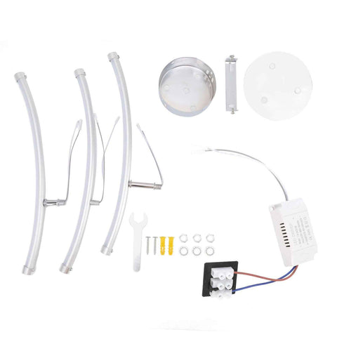 Linear Ceiling Light Trident Arc LED Linear Light 2500LM High Brightness Modern Ceiling Light for Office AC85‑265V