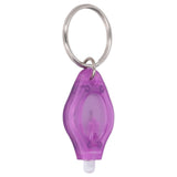 5 Pcs UV Mini Keychain 365nm 395nm Wavelength Portable LED Purple Light UV LED Keychain Flashlight