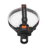 Head Lamp USB Rechargeable 3 Light Modes LED Lens 1500lm Head Flashlight for Emergency Camping Fishing In Australia - Darrahopens