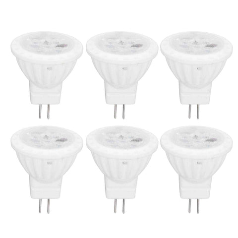 6pcs Brightness Dimming LED Spot Light Bulbs 360LM MR11 LED Landscape Track Light with Ceramic GU4 Base 110V 4W Warm Light 3000K In Australia - Darrahopens