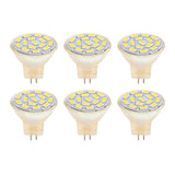 6Pcs GU4 LED Bulb 270LM 15LED Energy Saving Light Bulb MR11 Track Lamp Beads 12V 3W Warm Light 3000K In Australia - Darrahopens