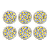 6Pcs GU4 LED Bulb 270LM 15LED Energy Saving Light Bulb MR11 Track Lamp Beads 12V 3W Warm Light 3000K In Australia - Darrahopens