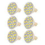 6Pcs GU4 LED Bulb 270LM 15LED Energy Saving Light Bulb MR11 Track Lamp Beads 12V 3W Warm Light 3000K In Australia - Darrahopens