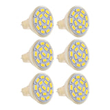 6Pcs GU4 LED Bulb 270LM 15LED Energy Saving Light Bulb MR11 Track Lamp Beads 12V 3W Warm Light 3000K In Australia - Darrahopens