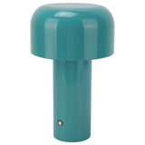 USB Mushroom Light Modern Simple Blue Mushroom USB Rechargeable Desk Lamp Small Night Light for Bar Restaurant Bedroom