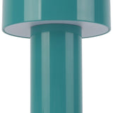 USB Mushroom Light Modern Simple Blue Mushroom USB Rechargeable Desk Lamp Small Night Light for Bar Restaurant Bedroom