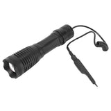 IR Flashlight Aluminum Alloy 850nm Portable Night Vision Zoom Flashlight Fit for Outdoor Hunting