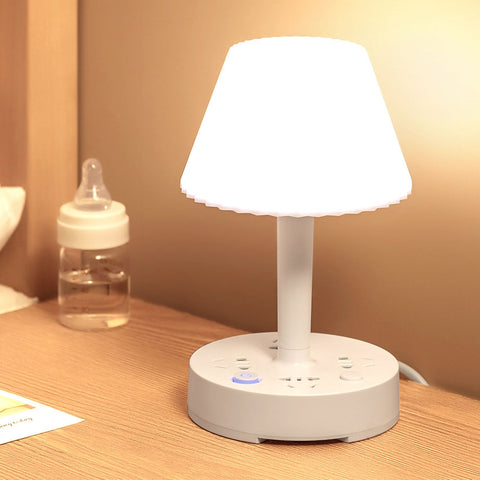 Table Lamp Creative Multifunctional Conversion Socket Desk Lamp Power Strip for Dormitory Computer CN 110‑250V In Australia - Darrahopens