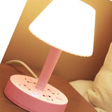 Table Lamp Creative Multifunctional Conversion Socket Desk Lamp Power Strip for Dormitory Computer CN 110‑250V