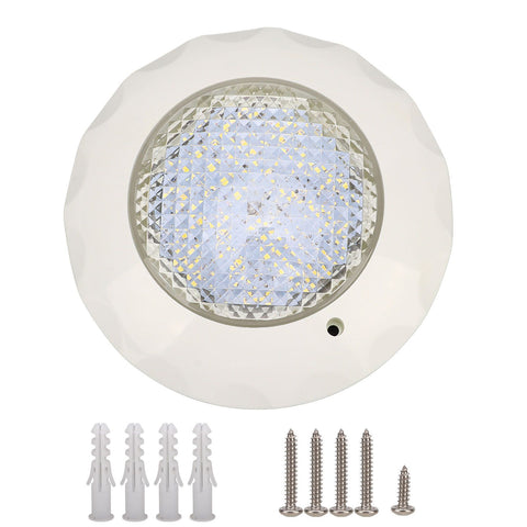 LED Pool Light IP68 Waterproof Underwater Pool Lamp with Wall Mounting Plate AC 12V 15W In Australia - Darrahopens