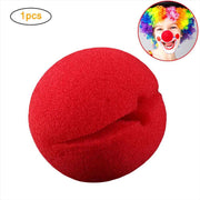 Sponge Nose Soft Clown Nose Funny Cosplay Prop for Halloween Costume Party In Australia - Darrahopens