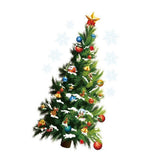 Christmas Tree Wall Stickers Wall Art Removable Home Window Wall Stickers Decoration