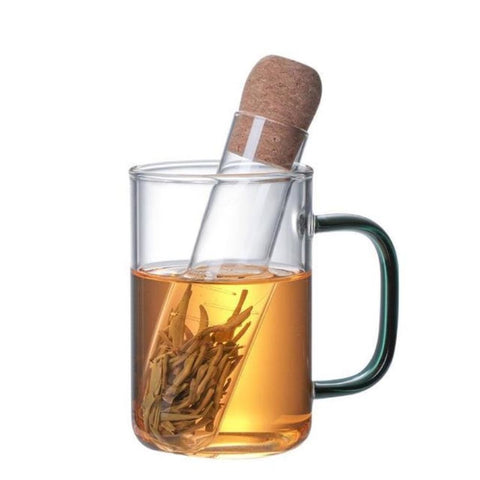 Tea Infuser Heat Resistant Glass Tea Strainer Transparent Tea Cup Strainer In Australia - Darrahopens