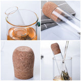 Tea Infuser Heat Resistant Glass Tea Strainer Transparent Tea Cup Strainer In Australia - Darrahopens