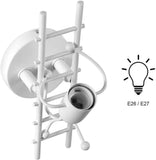 Creative Humanoid Indoor LED Wall Lamp Modern Wall Lamp Art Decoration Wall Lamp E27 for Bedroom Kids Room Hallway Restaurant Staircase Kitchen In Australia - Darrahopens