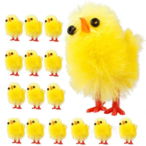 60PCS Mini Easter Chicks Yellow Easter Decoration Toy Spring Home Garden Decor Party Favors and Gifts for Kids In Australia - Darrahopens